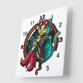 PM Clock - Kies uw foto Vierkante Klok (Hoek)