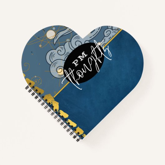 PM Thoughts personal notebook Notitieboek (Voorkant)