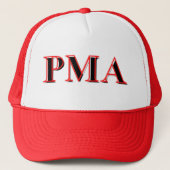 PMA - Laat iedereen weten wat er is! Trucker Pet (Voorkant)