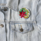 PMACarlson Autumn Leaf Pin II Ronde Button 5,7 Cm (In situ)