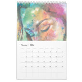 PMACarlson Beauful Women in Waterverf Calender Kalender (Feb 2026)