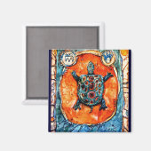 PMACarlson Brother Turtle Magnet (Voorkant / Achterkant)