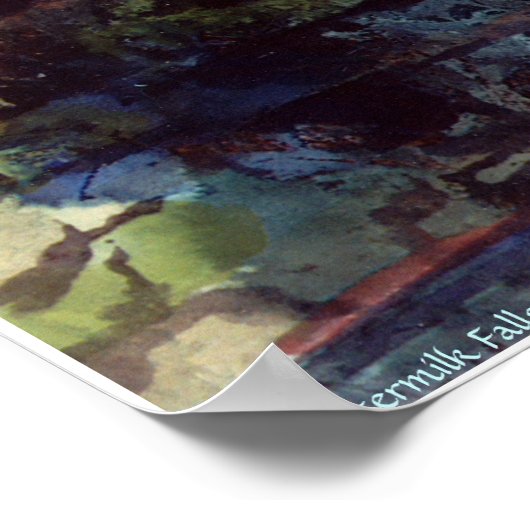 PMACarlson Buttermilk Herfsten, Sunset Poster (Hoek)