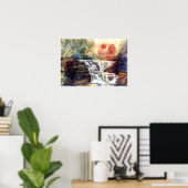 PMACarlson Buttermilk Herfsten, Sunset Poster (Thuiskantoor)