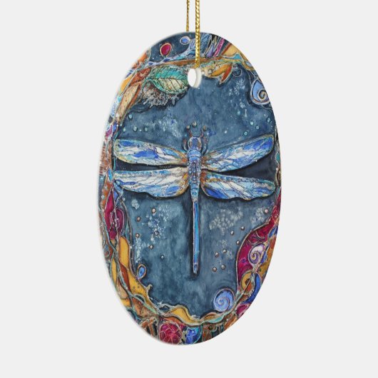 PMACarlson Copper Dragonfly Ornament (Rechts)