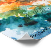 PMACarlson Country Road, Bucks County, Pa Poster (Hoek)