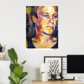 PMACarlson "De muzikant" Poster (Thuiskantoor)