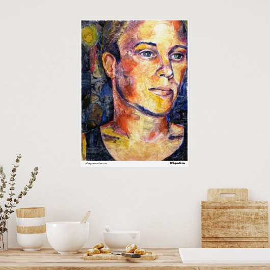 PMACarlson "De muzikant" Poster (Keuken)