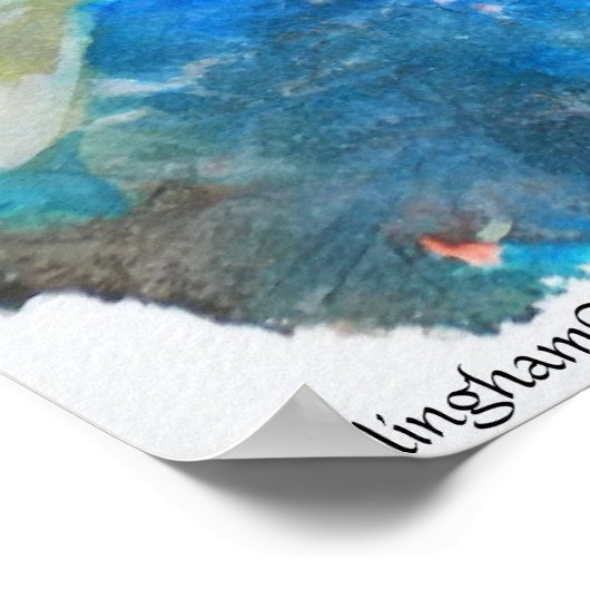 PMACarlson December Koi II Poster (Hoek)