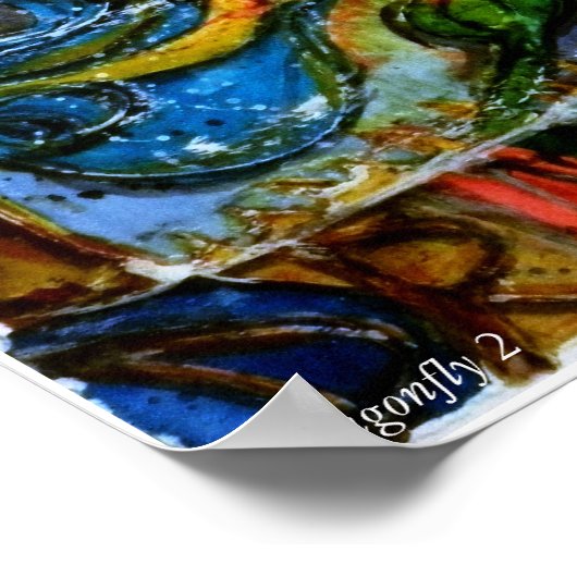 PMACarlson Dragonfly alle Poster (Hoek)