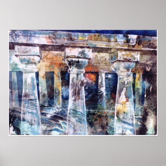 PMACarlson ergens waar in het Poster van de Tijd (Voorkant)