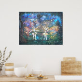 PMACarlson Firefly Frolic Poster (Keuken)