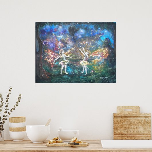 PMACarlson Firefly Frolic Poster (Keuken)