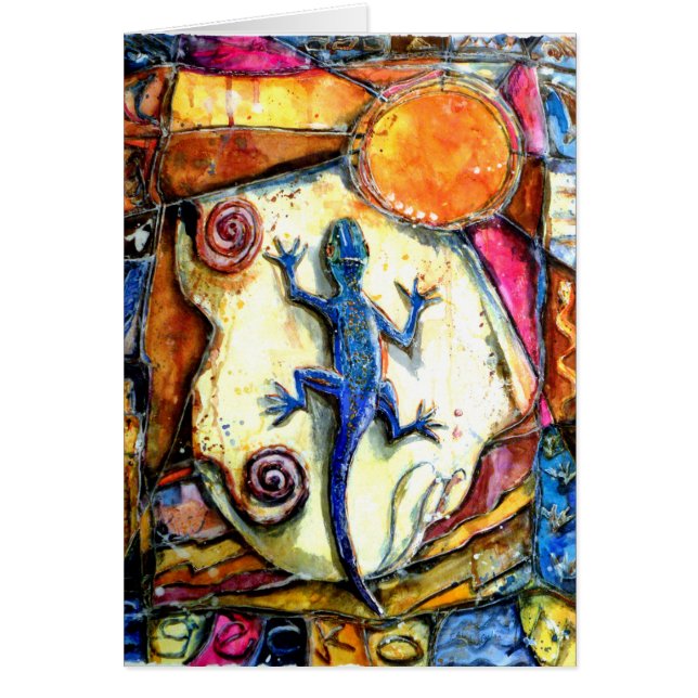 PMACarlson Gecko Card (Voorkant)