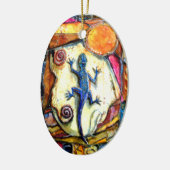 PMACarlson Gecko Ornament (Links)