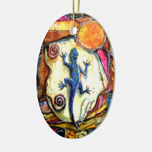 PMACarlson Gecko Ornament (Links)