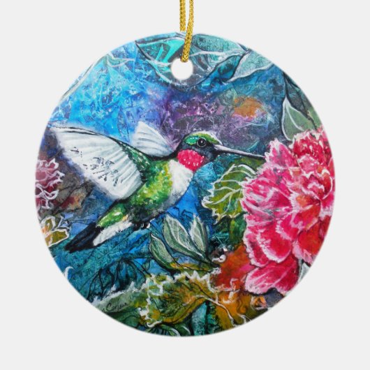 PMACarlson Hummingbird Ornament (Voorkant)
