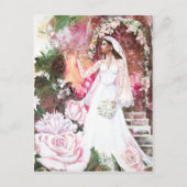 PMACarlson Kate de prinses bruid Briefkaart (Voorkant)