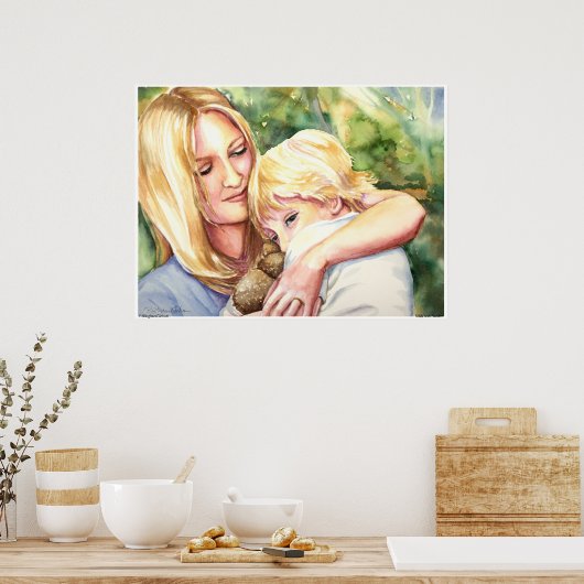PMACarlson Nikki en Xander Poster (Keuken)