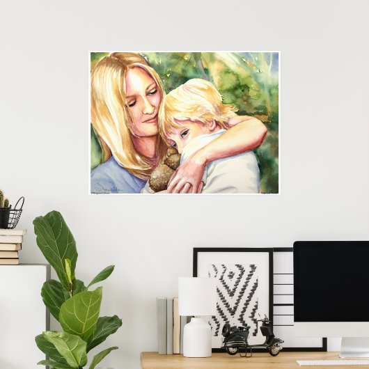 PMACarlson Nikki en Xander Poster (Thuiskantoor)