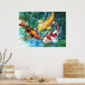 PMACarlson November Koi Poster (Keuken)