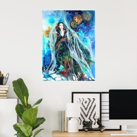 PMACarlson Parting the Veil Poster (Thuiskantoor)