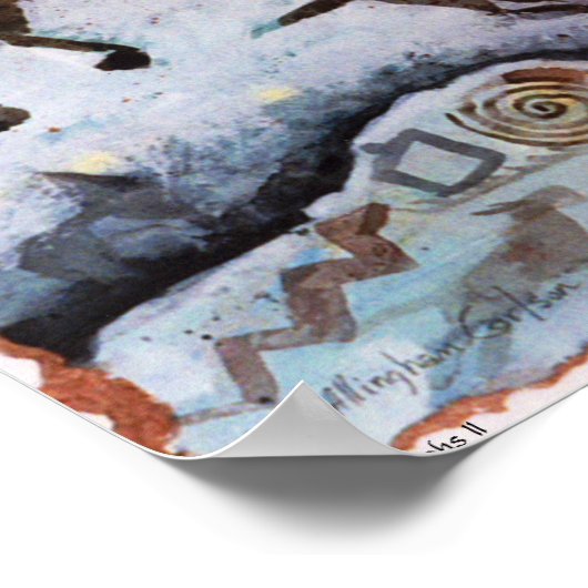 PMACarlson Petroglyphs II-Poster Poster (Hoek)