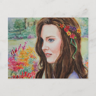 PMACarlson Princess Kate Briefkaart