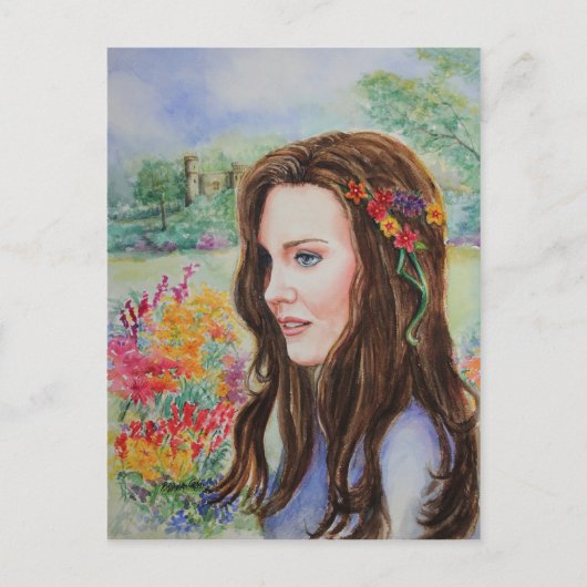 PMACarlson Princess Kate Briefkaart (Voorkant)