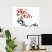 PMACarlson Red Maple Bonsai Poster (Thuiskantoor)