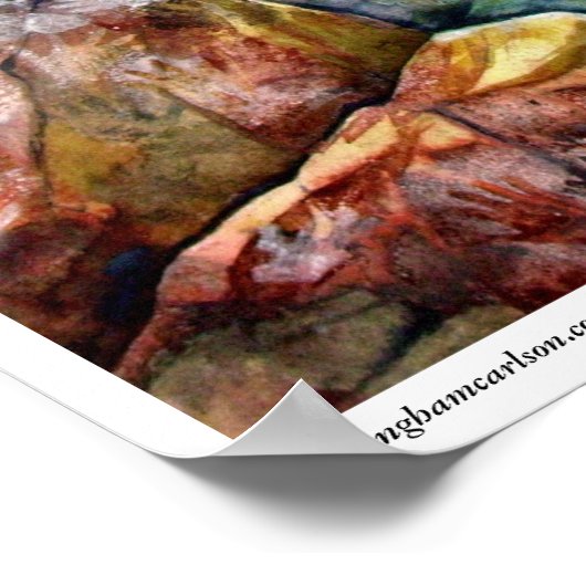 PMACarlson rivier de Souls-Poster Poster (Hoek)