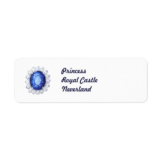 PMACarlson Royal Sapphire Label (Voorkant)