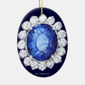 PMACarlson Royal Sapphire Ornament (Achterkant)