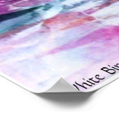 PMACarlson White Birch Creek Poster (Hoek)