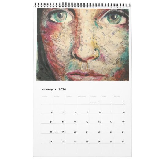 PMACarlson Women of Mystery Through History Calen Kalender (Jan 2026)
