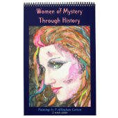 PMACarlson Women of Mystery Through History Calen Kalender (Hoes)
