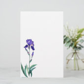 PMACarlsonElegant Iris Staionary Briefpapier (Staand voorkant)