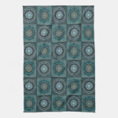 Pmandala van de gyrascoop van de Perzische gyraat Theedoek (Verticaal)