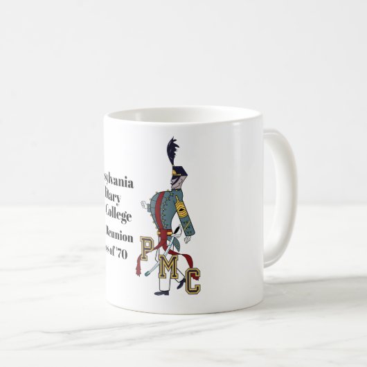 * PMC's Proud Cadet 50e reünie mok (11 OZ) (Voorkant rechts)