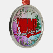 PMHNP CHRISTMAS Psychiatrische geestelijke gezondh Metalen Ornament (Rechts)