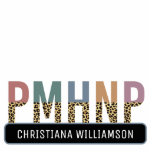 PMHNP Psychiatrische Geestelijke Gezondheid NP Sta Staand Fotobeeldje<br><div class="desc">PMHNP Leopard Print Psychiatrische Geestelijke Gezondheid Verpleegkundige Afstuderen Gepersonaliseerde Geschenken!</div>