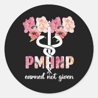 Pmhnp Psychiatrische psychiatrische verpleegkundig Ronde Sticker