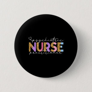 Pmhnp Schattige Psychiatrisch Verpleegkundige Prac Ronde Button 5,7 Cm