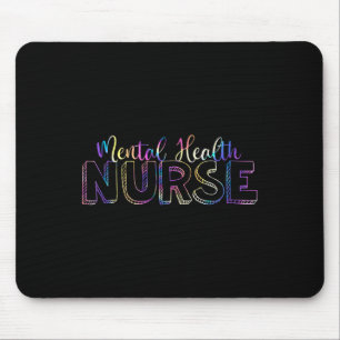 Pmhnp Tie Dye Verpleegkundige Psych Psychiatrie Muismat