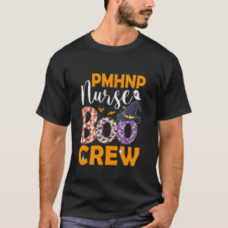 PMHNP Verpleegster Boo Bemanning Spooky Boo Geest T-shirt
