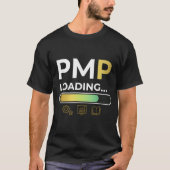 PMP Laadbalk - Toekomstige Projectmanager T-shirt (Voorkant)