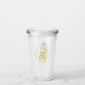 PMQG Acryl Tumbler Acryl Drinkbeker (Achterkant)