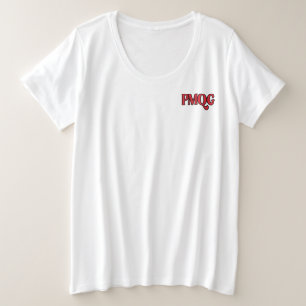 PMQG Vrouwen Tshirt Plus Maten