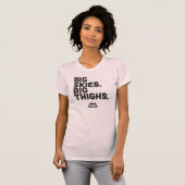 PMR. Big Skies, Big Thighs Girls T-shirt (Voorkant volledig)