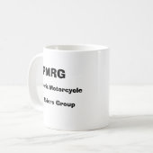 PMRG-logo, PMRG, Phoenix Motorcycle, Riders Group Koffiemok (Voorkant links)